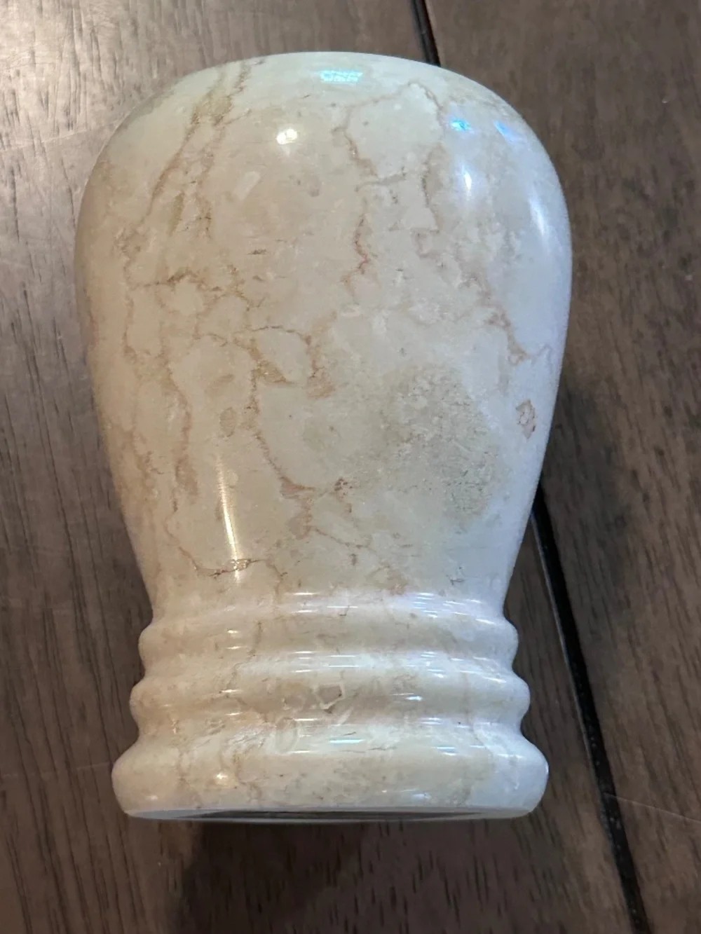 Creative Home Champagne Marble Tumbler/Bathroom Toothbrush Holder